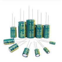 고주파 저 ESR 6.3V 10V 16V 25V 35V 50V 400V 450V 22UF 47 미크로포맷 100 220 330 470 680 1000 1500 2200, [54] 400V2.2UF 500PCS