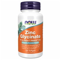 나우푸드 아연 Zinc Glycinate 120소프트정