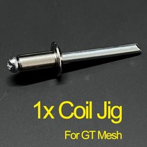 GT 리빌드 메쉬 코일 키트 스카이 솔로 플러스 NRG SKRR S 서브옴 캐스케이드 베이비/미니 Gen X/S GT2 GT8 GT 메쉬용 0.18ohm 교체 코어, 14.1x Coil Jig, 14.1x Coil Jig