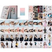 55 개/대 아이돌 leserafim Photocards Lomo ANTIFRAGILE 카드 ITZY IVE 레드 벨벳 Stayc 앨범 Photocard, [03] TWICE01
