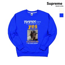 슈프림 특양면 오버핏 맨투맨 Supreme Paper 페이퍼