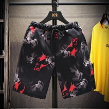 Mayfox 남자카고바지 여름 뉴타입 밀리터리 남성 작업복 5부바지 패션캐주얼 스커트운동 칠부 숏팬츠