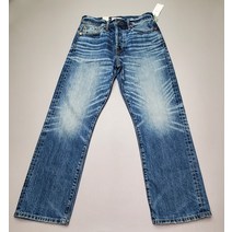 아메리칸 이글 AE77 남성 루즈 진 일본 셀비지 데님 27x30 $188 진 데님