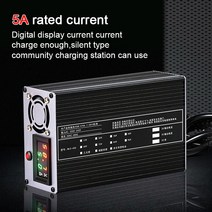 리튬 접이식 펫바이크 전동 출퇴근용 72V 60V 84V 리튬 이온 LiPo 48V Lifepo4 배터리 충전기 Curren 조정, AU plug, 72V 21S Li-ion 88.2V