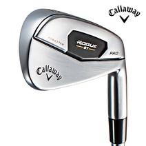 캘러웨이 로그 ST 프로 남성 스틸 골프 7아이언세트, DG 95 HT ST R300