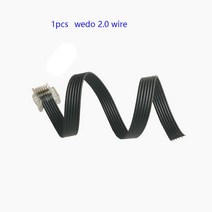 하이테크 전원 기능 부품 25cm EV3 Wedo 2.0 크리스탈 커넥터 케이블 빌딩 블록 클래식 9686 로보틱스 Diy 완구, [01] 1pcs wedo