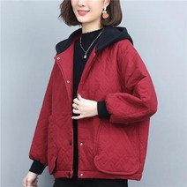 엄마 봄가을 여성 패션 재킷 가을 겨울 쟈켓 코튼 도톰 크롭코트 FC4532
