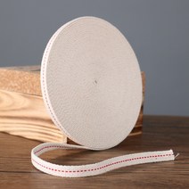 캔들심지 양초 나무 세트 등유 버너 용 강력한 플랫 코튼 심지 코어 1 미터 스토브 조명 랜턴 오일 램프, 02 width 1.1cm