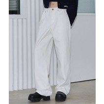OURDAYZ 벨리즈 와이드 레그 데님 팬츠 WHITE BELIZE WIDE LEG DENIM PANTS ODDN3305WH 288657