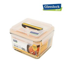 글라스락 김치통 밀폐용기 반찬통 핸디형(1800ml-6000ml), 2500ml