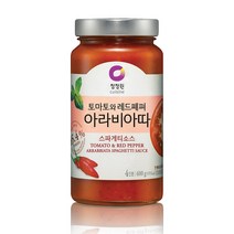 청정원 아라비아따 스파게티소스 600g 4개, 1세트