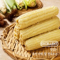 산지직송 맛있는 강원도 홍천 특산물 찰 찐 삶은 옥수수 찰옥수수 찐옥수수 냉동옥수수 10개 20개 강원도옥수수 아이들 간식, 삶은 찐옥수수 10개