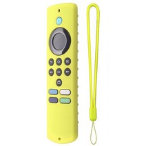 제이즈 ForAmazon Fire-TV 스틱 라이트 원격 실리콘 케이스 보호 커버 스킨 제어 충격 방지 전체, 07 Fluorescent Green