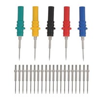정밀 HG-5 PCS 다시 프로브 핀 HT307A 자동차 진단 피어 싱 와이어에 대 한 20 교체 바늘, 01 은