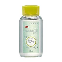 3M 새니타이저 베이직겔 60ml/손소독제/손세정제, 60ml, 1개