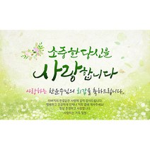 [해피파티] 손글씨 소중한당신 환갑 회갑 칠순 팔순 잔치 현수막 제작, 고희(칠순)