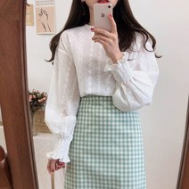 여성 셔츠 블라우스 패션 의류 상의 셔츠 여성자수 레이스 셔츠 캐주얼 화이트 탑 여성 블라우스 플러스 사이즈 봄 여성 긴 소매 리넨 코튼 걸스 블라우스