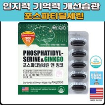 뇌영양제 수험생 뇌겅강 기억력개선 치매예방 영양제 포스파티딜세린 뇌에좋은영양제 기억력개선영양제, 1개, 상세페이지참조
