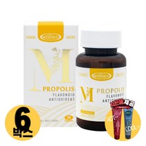 [사은품제공]호주 마더네스트 프로폴리스 500mg 90캡슐 PROPOLIS 플로폴리스 면역력 캡슐 알지알지몰 RZ, 상품수량, 6개