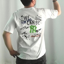 백키로그램 / 110~140 남자빅사이즈 LA 2 뒷면 반팔티셔츠 큰사이즈