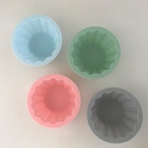 실리콘 머핀 틀 4p 케이크 베이킹 빵 머핀_[230202EA]