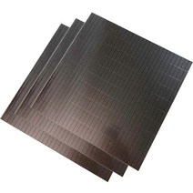 [제이스마그네트] 접착 조각 고무자석 시트 300x300 판, 3p세트 30x10x0.9T_900조각
