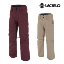 라시엘로 (이월)라시엘로 남여공용 스키 스노우보드 팬츠 LAX-P601-BURGUNDY