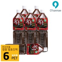 옻가네 참옻발효진액 91% 옻나무진액 참옻진액 옻즙 옻순 옻 엑기스 참옻 발효액 옻닭 옻삼계탕 보양식, 1500ml, 6병