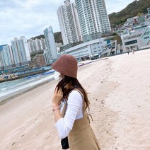 레드콤마 여름모자뜨기 버킷햇 DIY패키지+코바늘8호+돗바늘+동영상 뜨개질 DIY 패키지, 진브라운, 1개
