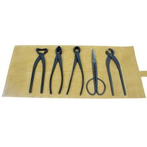 분재도구 6종 세트 꽃가위 혹가위 나뭇가지 전지 가지치기 원예, 6종세트