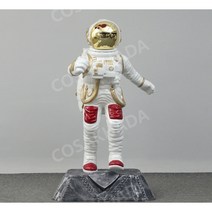달우주장식품 조형물 정원꾸미기 조경 정원소품 FRP FRP조형물 돌조각상 바닥 대형피규어, 우주 유영 화이트 1.73m