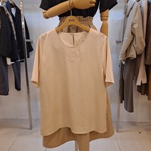 3층 멜본 멜본 자수 샤틴블라우스 STBL22T62