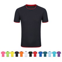 [필골드] 쿨론 패브릭 이중 반팔 라운드 티셔츠 RGHS4023 단체복 자수 나염인쇄