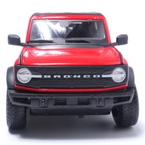 1:18 다이 캐스트 2021년형 포드 브롱코 와일드트랙 FORD Bronco Wildtrak, 와일드 트랙 레드