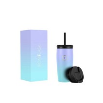 IRON °FLASK 노마드 텀블러 591.5mL(20온스) 뚜껑 2개(빨대플립) 진공 단열 스테인리스 스틸 병 이중 벽 보온 커피 여행용 머그 금속 물통, Cotton Candy_1 Count (Pack of