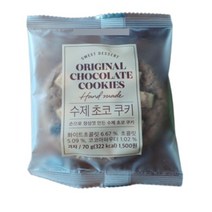수제초코쿠키 핸드메이드디저트 70g x 15개, 상세페이지 참조