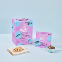 쉨잇캣 파우치박스 동결파우더 고양이 사료 북어 1.2kg