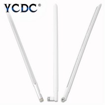 YCDC Wifi RP-SMA 20dBi 안테나 2.4GHZ 부스터 무선 WLAN PCI 카드 USB 모뎀 신호 강도