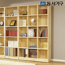 동서가구 삼나무 심플 1200 원목 5단 책장 DF629144, 원목색