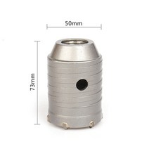 코아드릴 함마 엔진 건식 피셔160-450mm SDS 최대 생크 30-160mm 콘크리트 구멍 톱 전기 중공 코어 드릴 비, 05 50mm