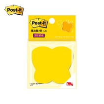 포스트잇 강한점착용 다이컷 노트 76 x 76 mm, 나비, 3개입