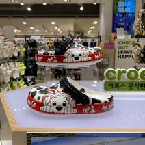 [크록스] 신상품 101 달마시안 클로그 (207485-100) (207483-100)