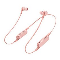 일본직발송 2. ELECOM BLUETOOTH 블루투스 이어폰 무선 BUND [1 버튼만의 간단한 기능 설계] 쉘 핑크 LBT-, One Size_쉘 핑크, 상세 설명 참조0