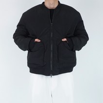 남자항공점퍼 MA1 투웨이 블루종 커플 숏패딩