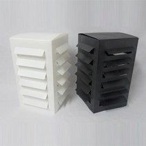 쌤마켓 햇빛차단 장치세트 광합성 백엽상 플라스틱 흰색겉지 검은색속지 과학 실험 교구, 흰색