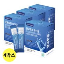 모유 유래 유산균 포스트바이오틱스 프롤린 스틱 분말 30스틱 성분 유산균 분말 스틱형 모유유래 알파 17종 혼합 유산균 프락토 올리고당을 한번에 1일1포, 4박스