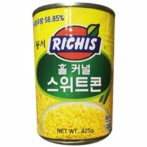 옥수수통조림 업소 샐러드용 토핑용 스위트콘캔 동서 425gX24개, 쿠팡 메이플실업 1