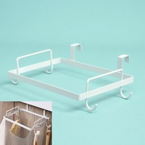 라이프랩 싱크대 쓰레기 봉투 걸이 거치대 비닐 봉투 걸이 홀더 물걸이형 쓰레기 비닐 거치대 흰색, 1개