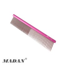 마단 미니콤 MAC-115 얼굴빗 소형콤 페이스콤 칼라미니콤 강아지빗, 피치