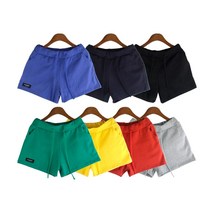 무지개 반바지 7가지 색상 트레이닝 여자 운동복 팬츠
